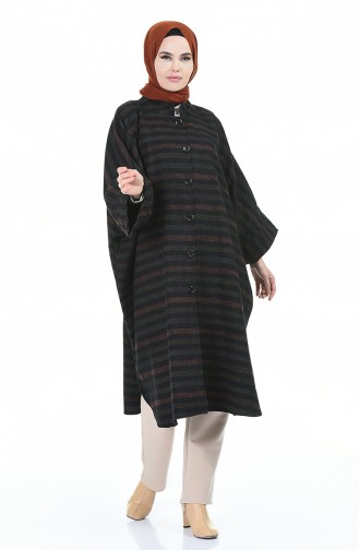 Black Poncho 7002B-01