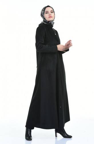 Black Abaya 8381-01