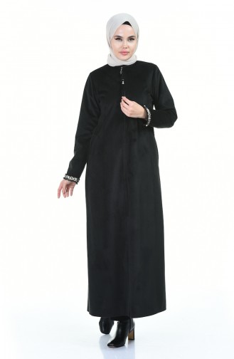 Black Abaya 8382-01