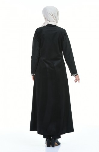 Black Abaya 8382-01