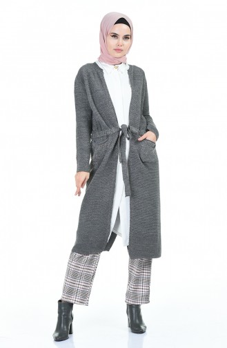 Grau Strickjacke 14327-04