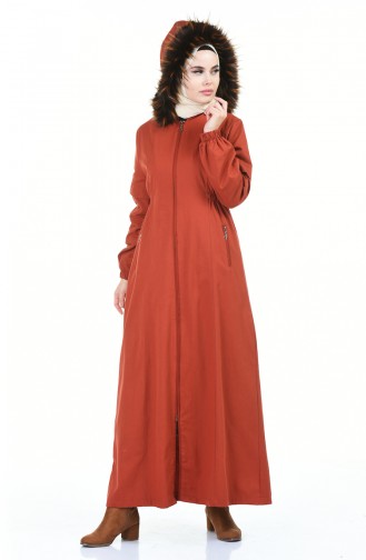 Brick Red Coat 4039-01