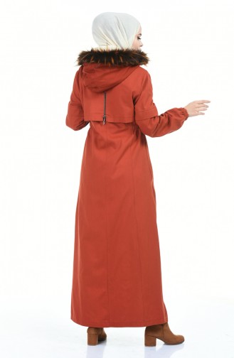 Brick Red Coat 4039-01