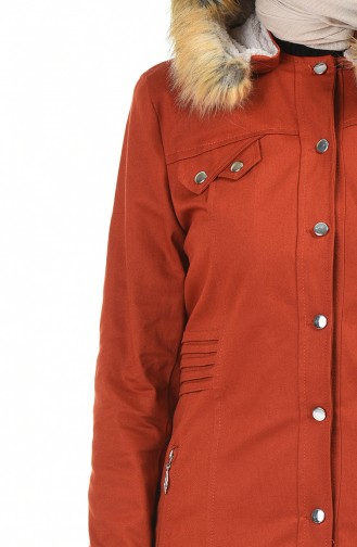 Brick Red Coat 9018-06