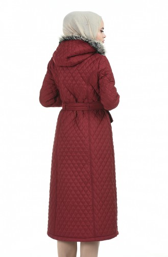 Claret Red Winter Coat 504219-02