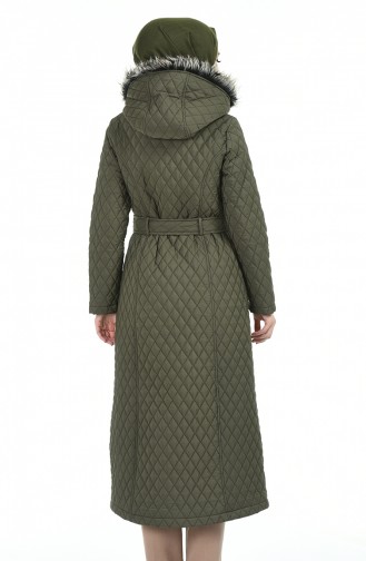 Khaki Winter Coat 504219-03