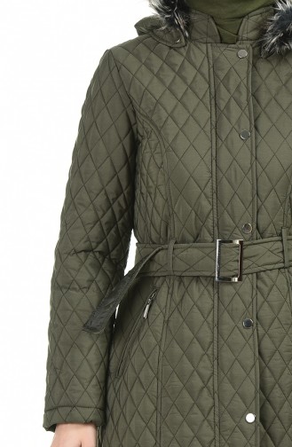 Khaki Winter Coat 504219-03