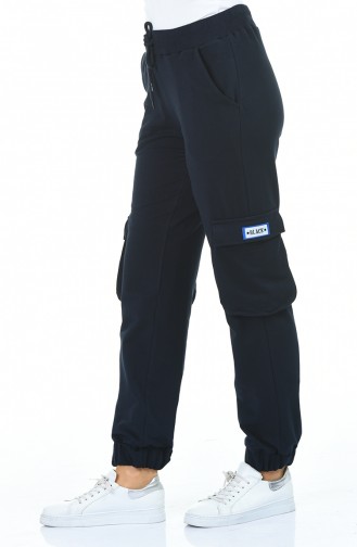 Pantalon Bleu Marine 9131-02