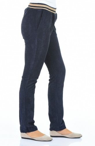 Pantalon Bleu Marine 4027-02
