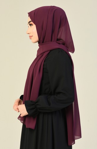 Plum Shawl 1015-04