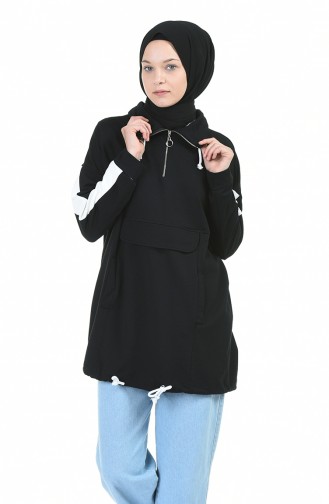 Sweatshirt Noir 0992-02