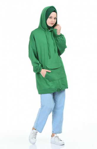 قميص رياضي أخضر حشيشي 0995-01