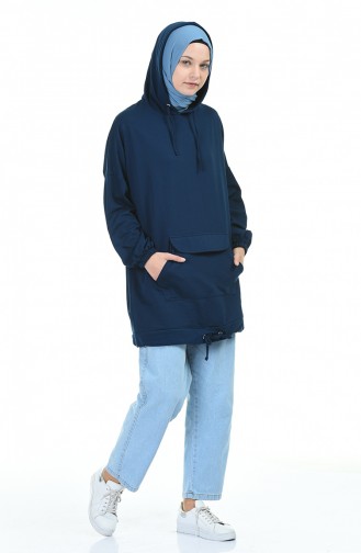 Sweatshirt Bleu Marine 0995-02