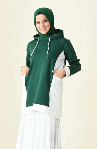 Emerald Green Sweatshirt 1009-01