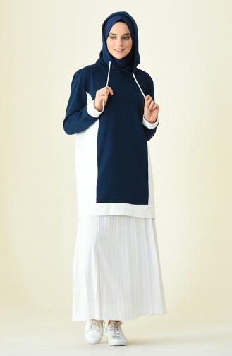 Navy Blue Sweatshirt 1009-03