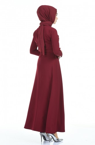 Gems Hijab Dress 9611-04