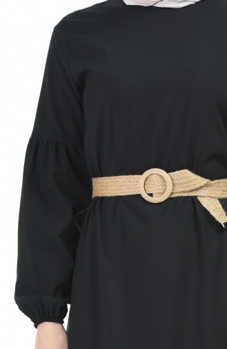 Robe Hijab Noir 4527-02