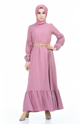 Robe Hijab Poudre 4527-03