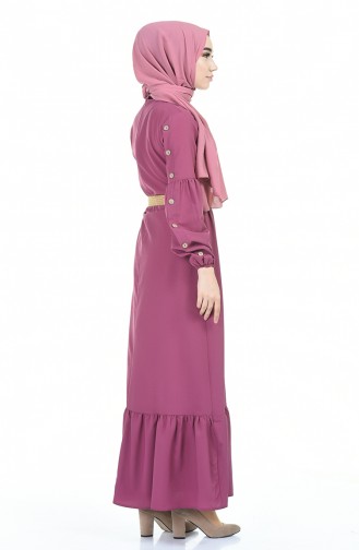 Dusty Rose İslamitische Jurk 4527-04