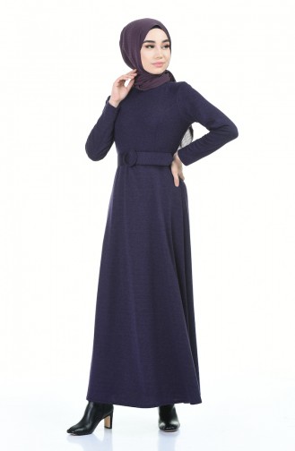 Robe Hijab Pourpre 5062-02