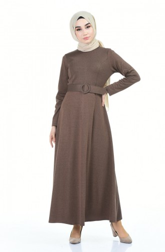 Mink Hijab Dress 5062-06