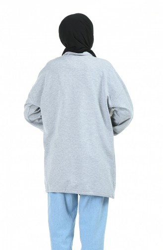 Grau Pulli 1002-01