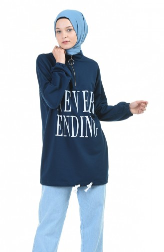 Navy Blue Sweatshirt 1002-03