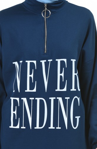 Navy Blue Sweatshirt 1002-03