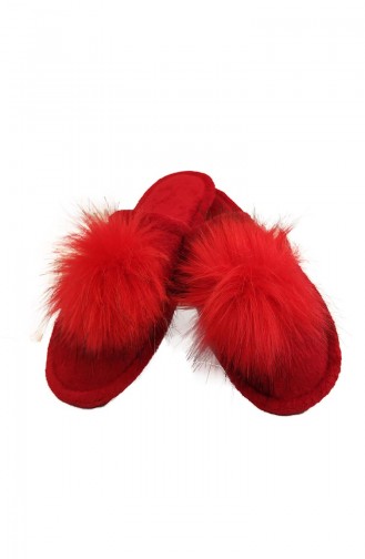 Red Summer Slippers 22-01