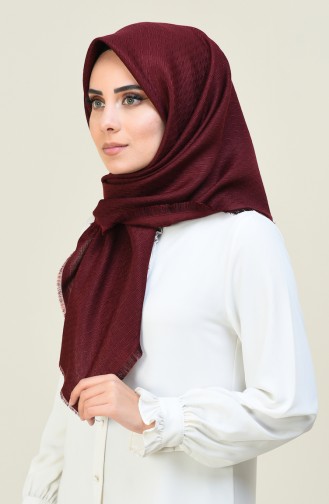 Claret red Hoofddoek 13132-06