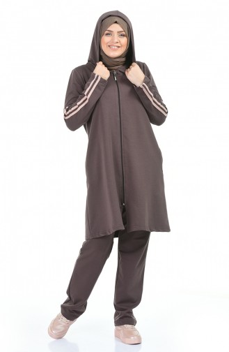 Brown Tracksuit 10013-01