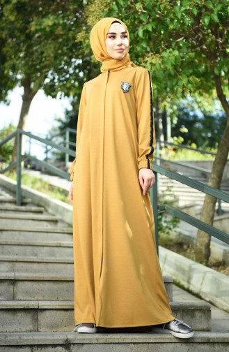 Abayas Moutarde 10908-01