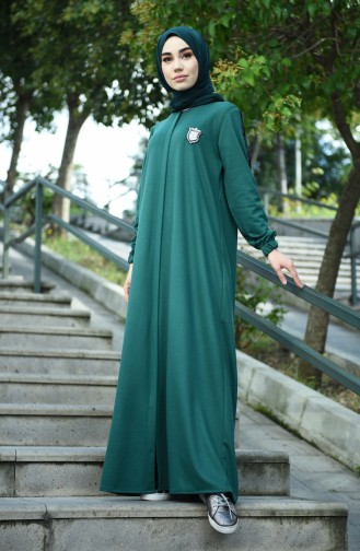 Emerald Green Abaya 10908-07