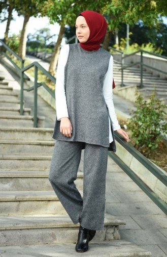 Ensemble 3 Pieces Hivernal 3070-02 Gris 3070-02