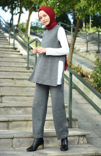 Ensemble 3 Pieces Hivernal 3070-02 Gris 3070-02