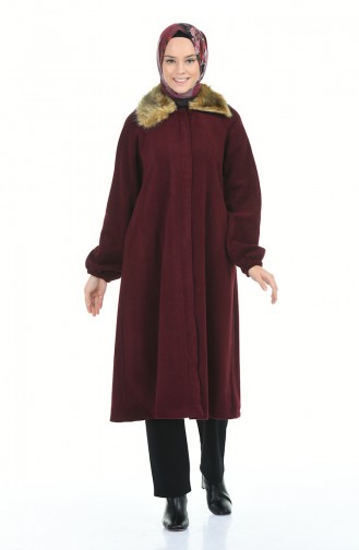 Dark Plum Coat 5026-03