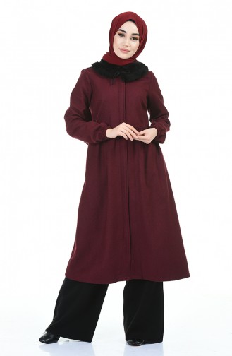 Dark Plum Coat 5038-06