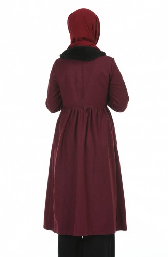 Dark Plum Coat 5038-06