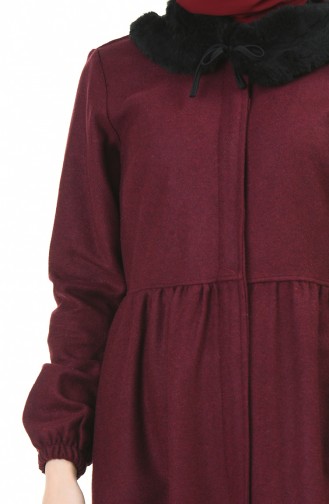 Dark Plum Coat 5038-06