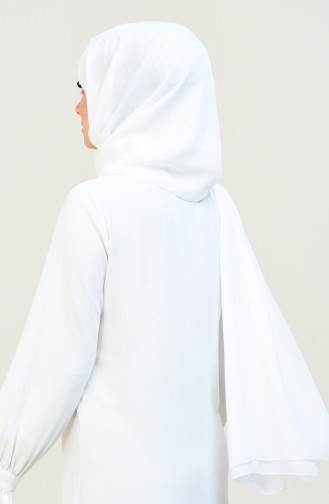 White Sjaal 4536-15