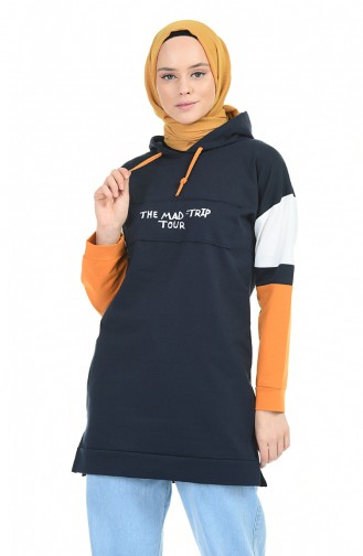 Navy Blue Sweatshirt 5005-07