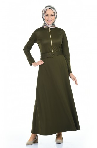 Robe Hijab Khaki 5059-02