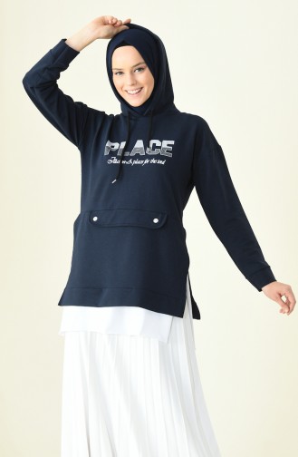 Navy Blue Tunics 5055-01