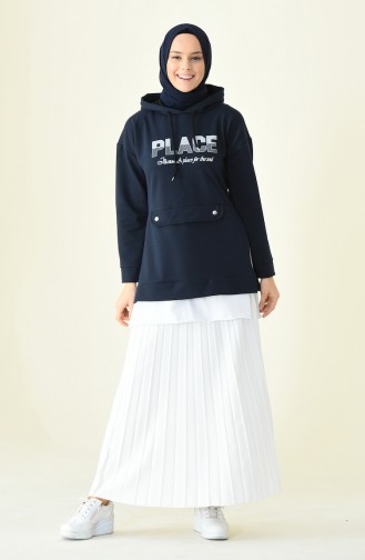 Navy Blue Tunics 5055-01