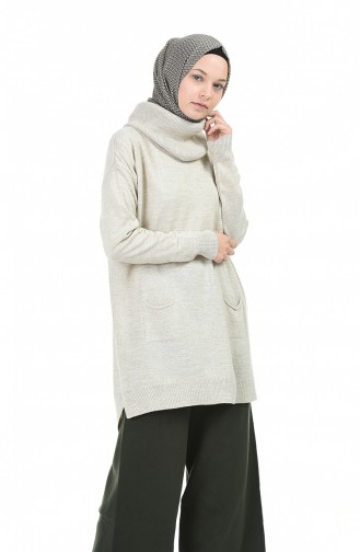 Beige Tunikas 1411-05