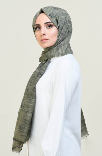 Khaki Shawl 3006YD-07