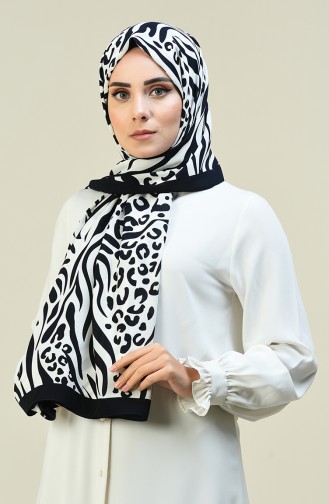 Navy Blue Shawl 2394-12