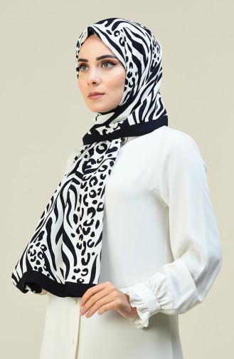 Navy Blue Shawl 2394-12