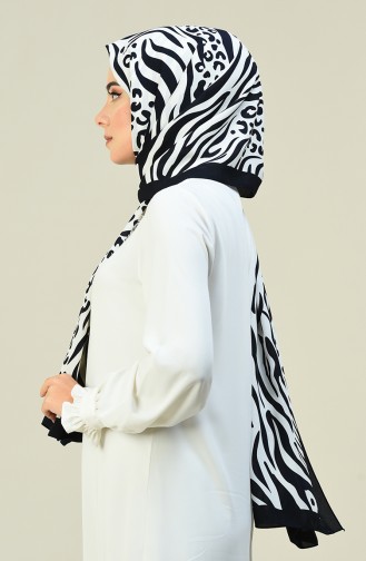 Navy Blue Shawl 2394-12