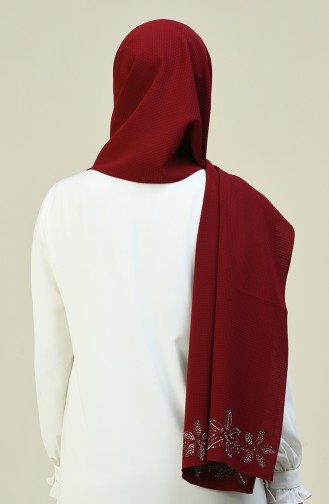 Claret Red Shawl 6907-03